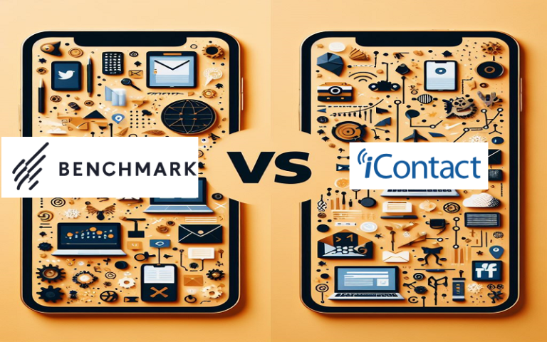 Benchmark Email Review vs iContact Blog Theme